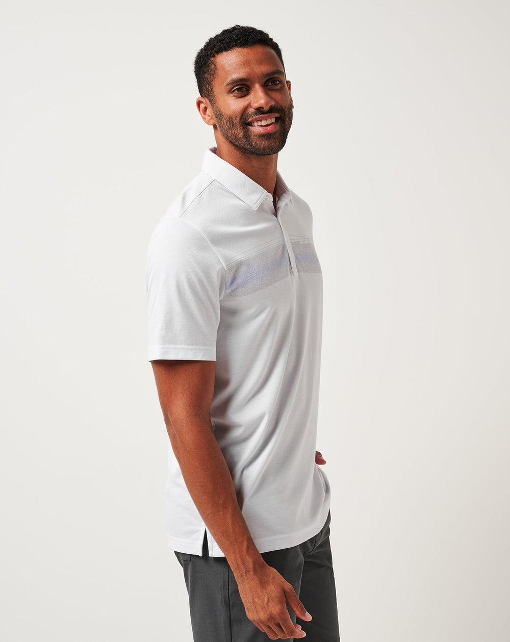 White Travis Mathew Day Pass Polo