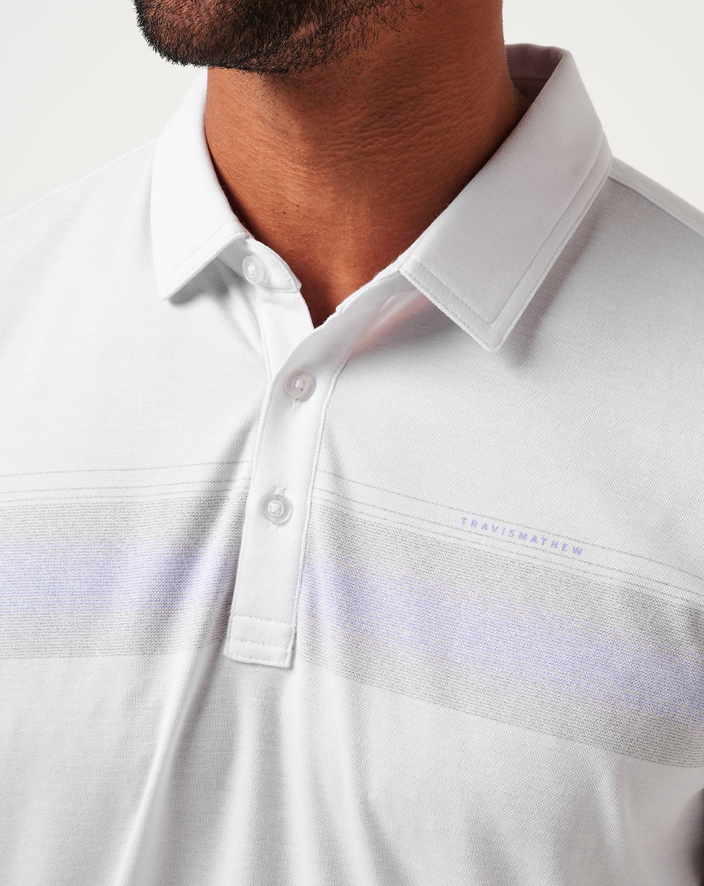 White Travis Mathew Day Pass Polo