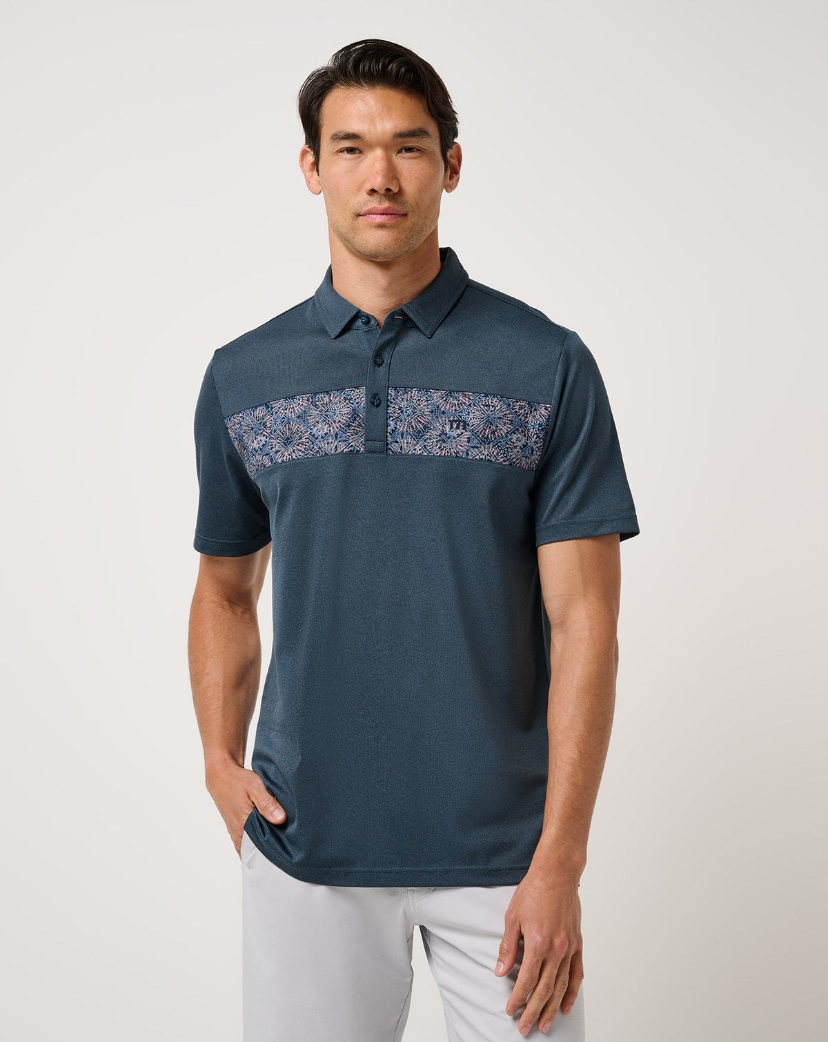 Mood Indigo/Vintage Indigo Travis Mathew Good Good Acropolis Polo