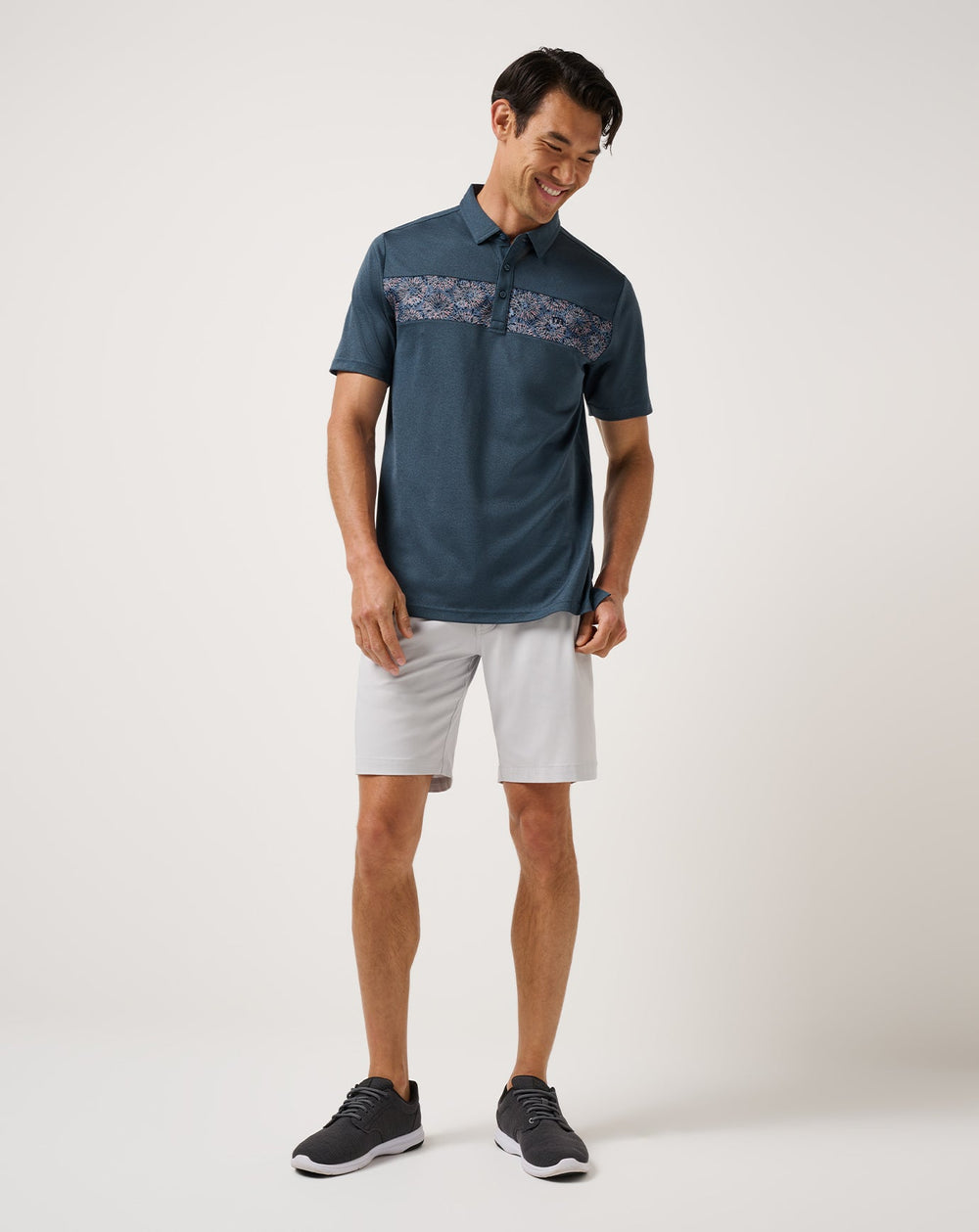 Mood Indigo/Vintage Indigo Travis Mathew Good Good Acropolis Polo