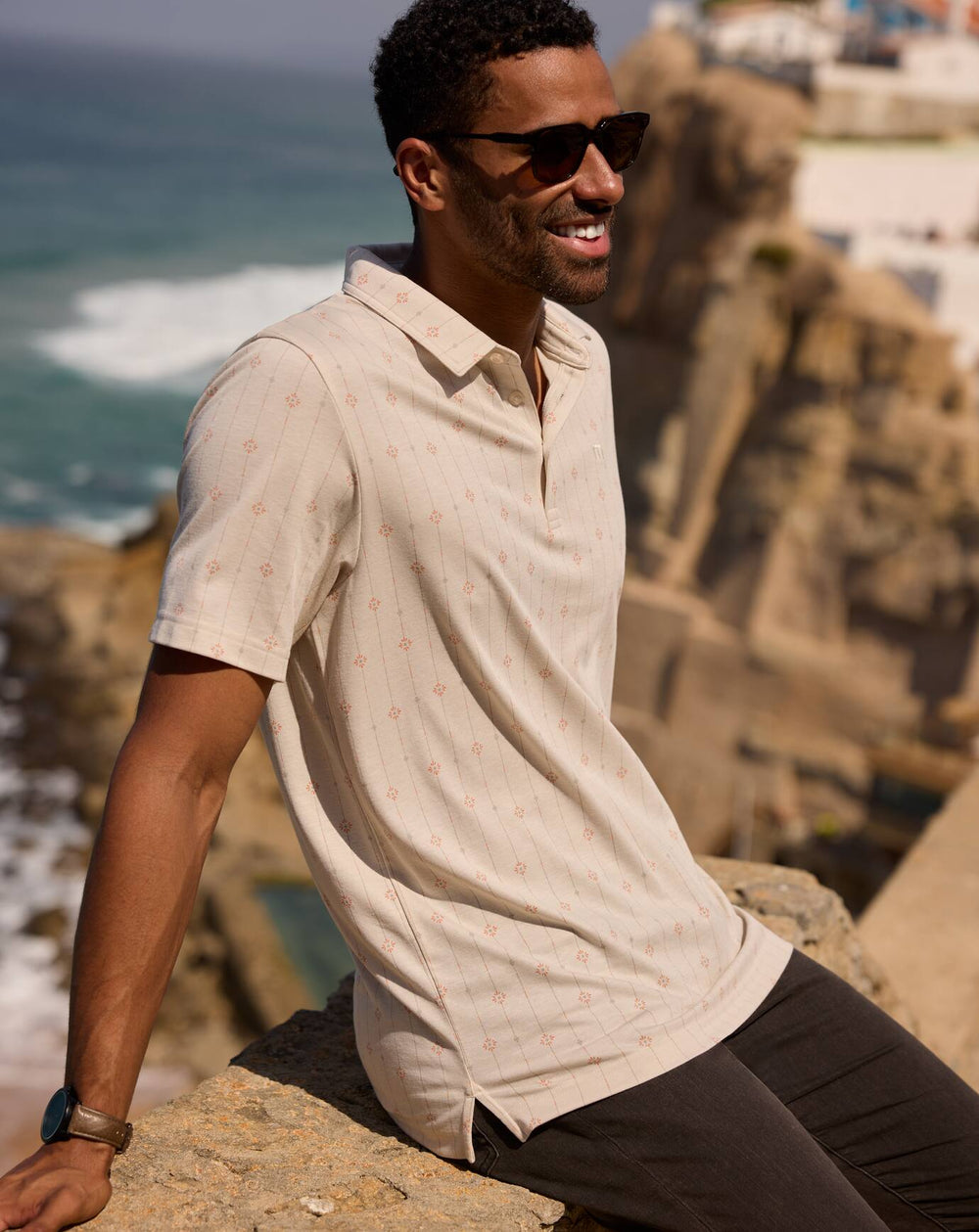 Moonbeam Travis Mathew Deco Polo