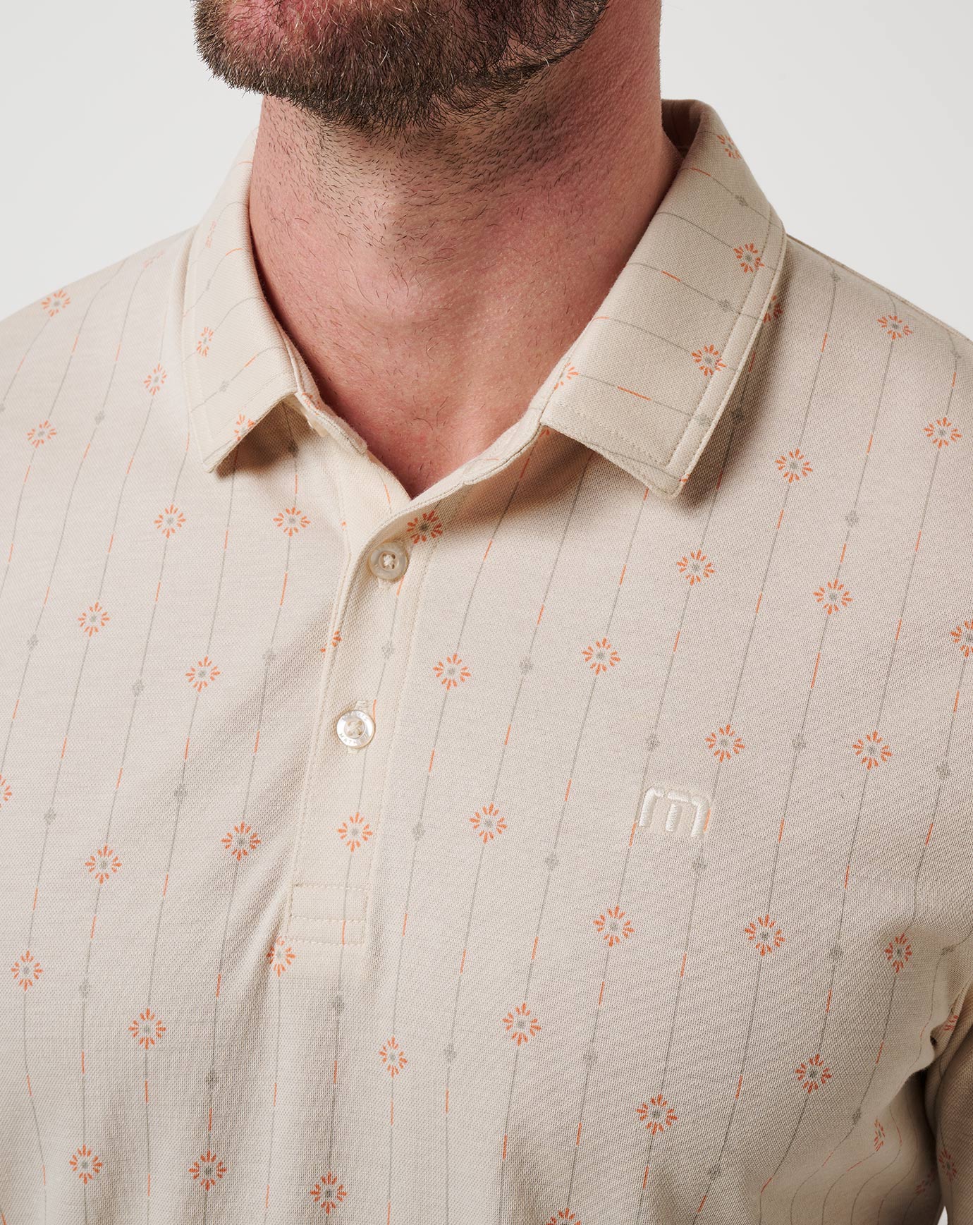 Moonbeam Travis Mathew Deco Polo
