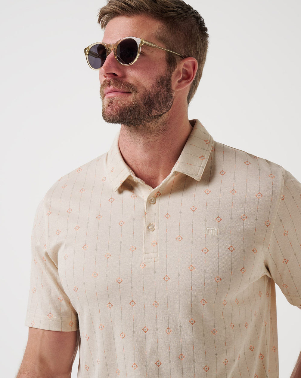 Moonbeam Travis Mathew Deco Polo