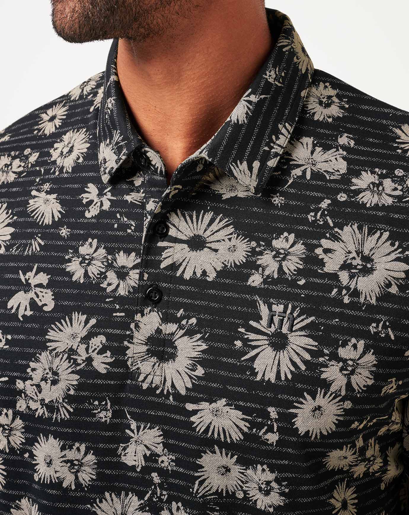 Black Travis Mathew Shaded Grove Polo