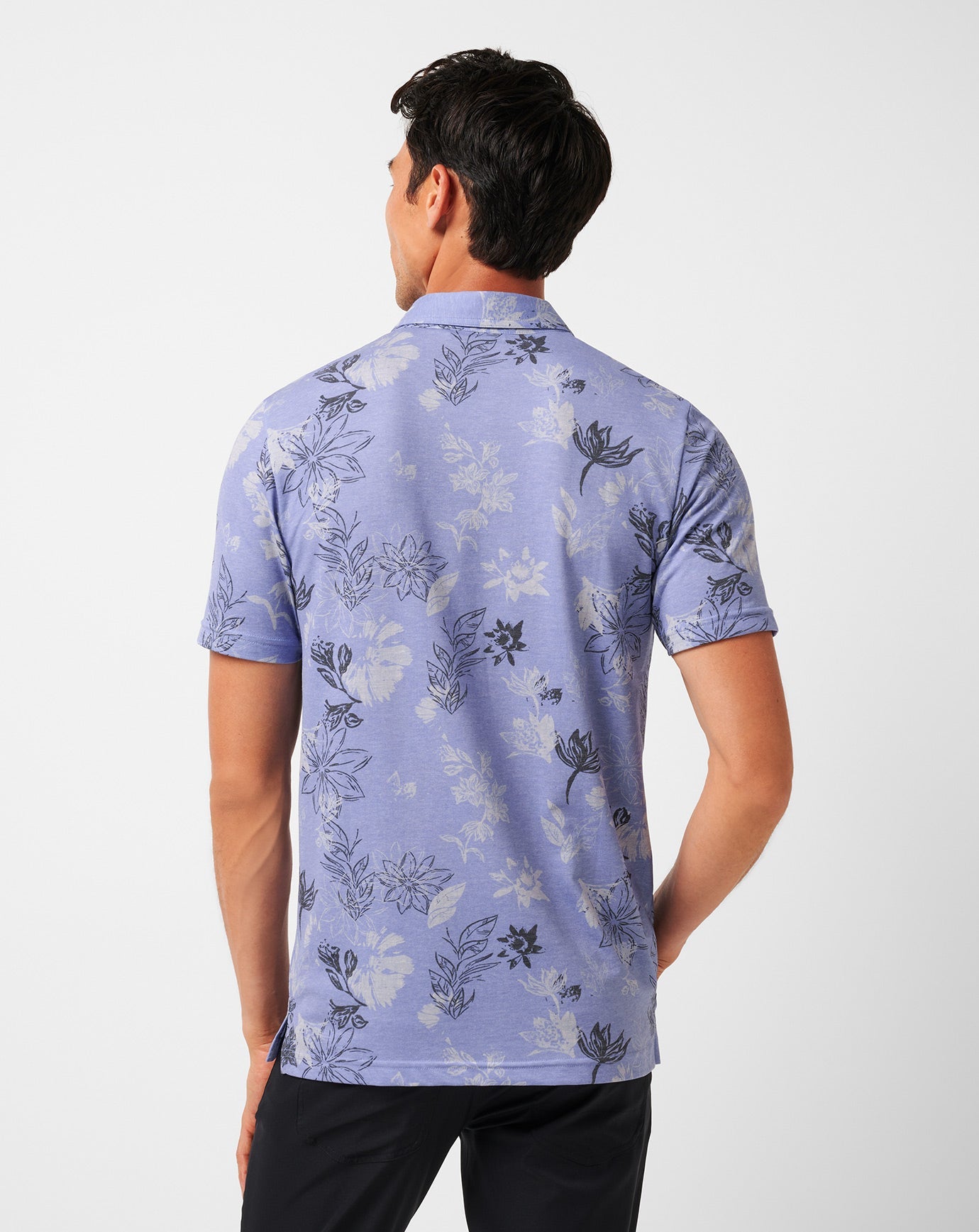 Heather Violet Storm Travis Mathew Featherweight Cruise Polo