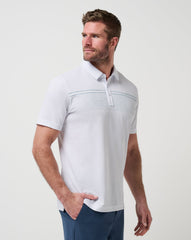White Travis Mathew Overstay Polo