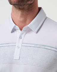 White Travis Mathew Overstay Polo