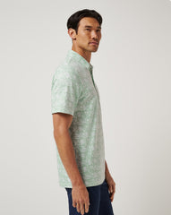 Aqua Foam Travis Mathew Featherweight Cabana Polo