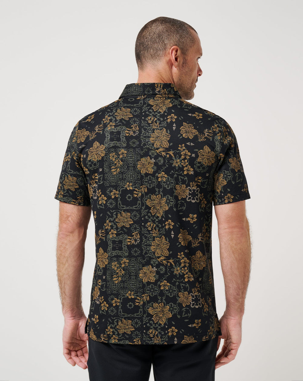 Black Travis Mathew Speaking My Language Polo