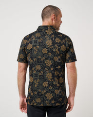 Black Travis Mathew Speaking My Language Polo