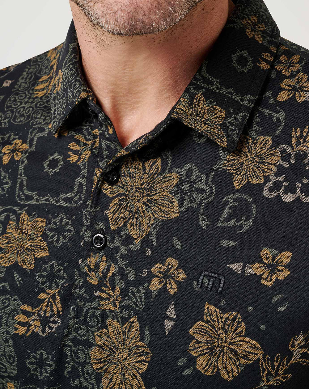 Black Travis Mathew Speaking My Language Polo