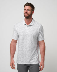 White Travis Mathew Featherweight Steep Wave Polo