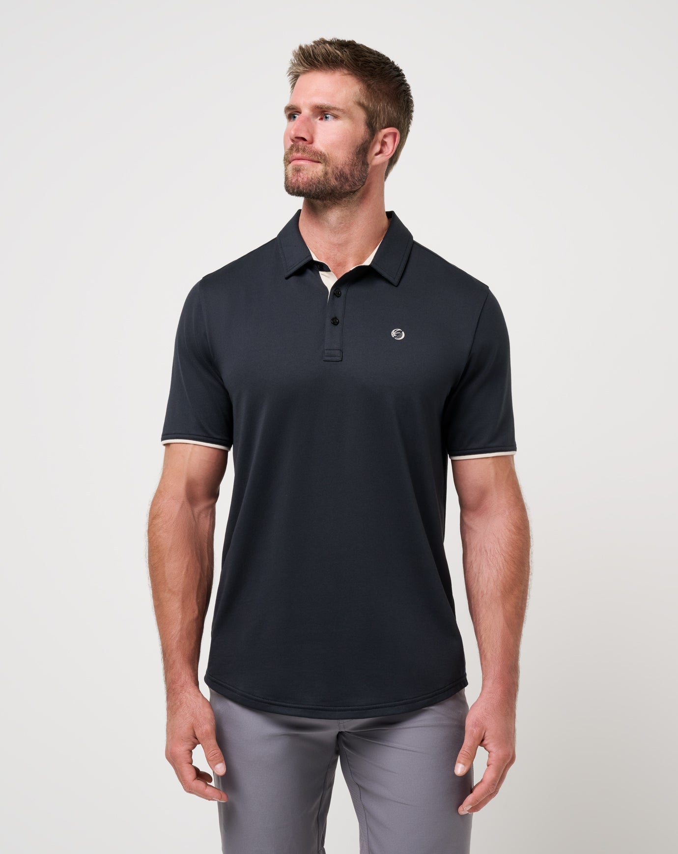 Black Travis Mathew Featherweight On The Grind Polo