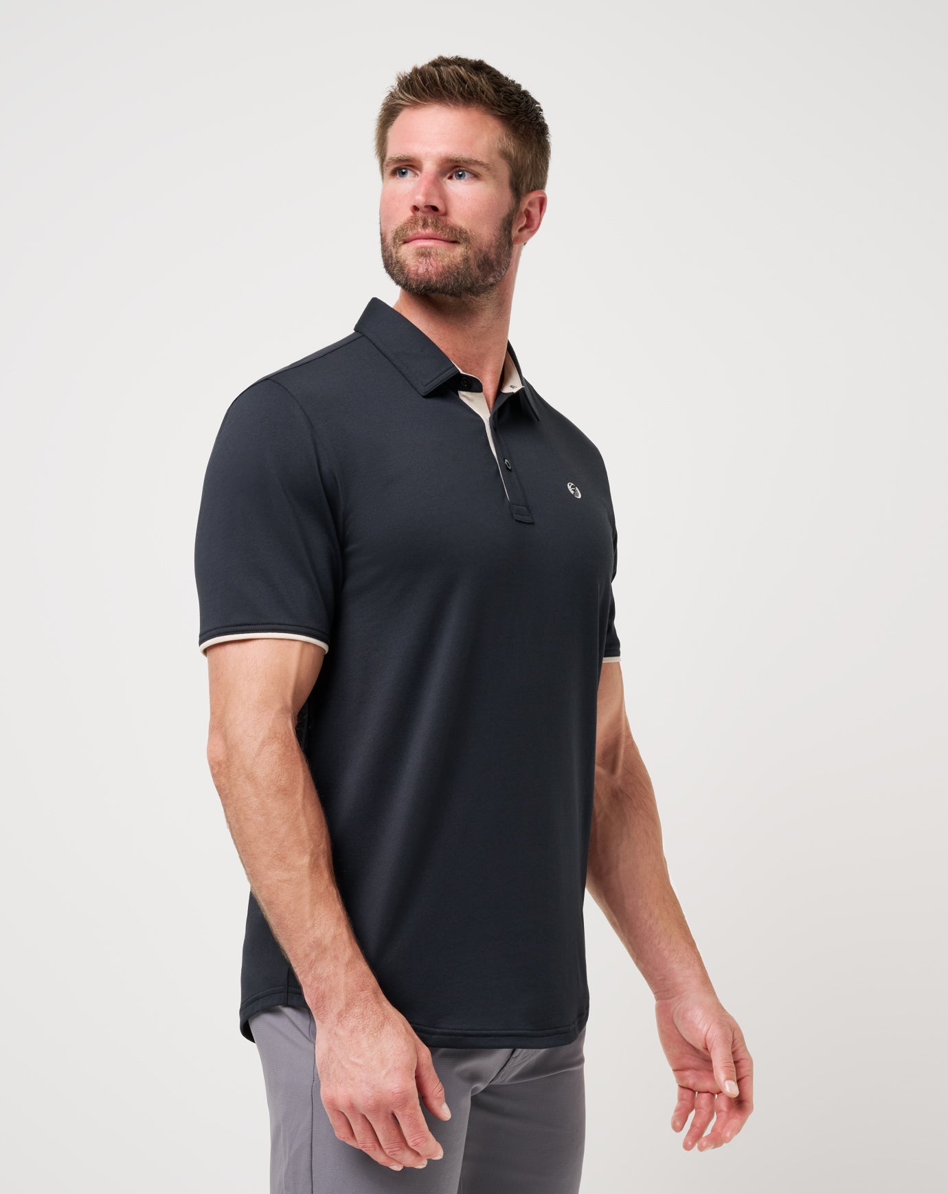 Black Travis Mathew Featherweight On The Grind Polo