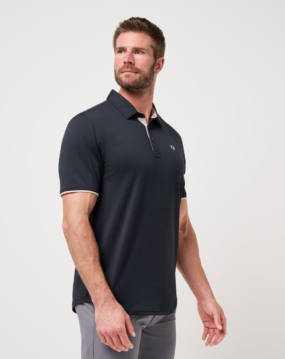 Black Travis Mathew Featherweight On The Grind Polo