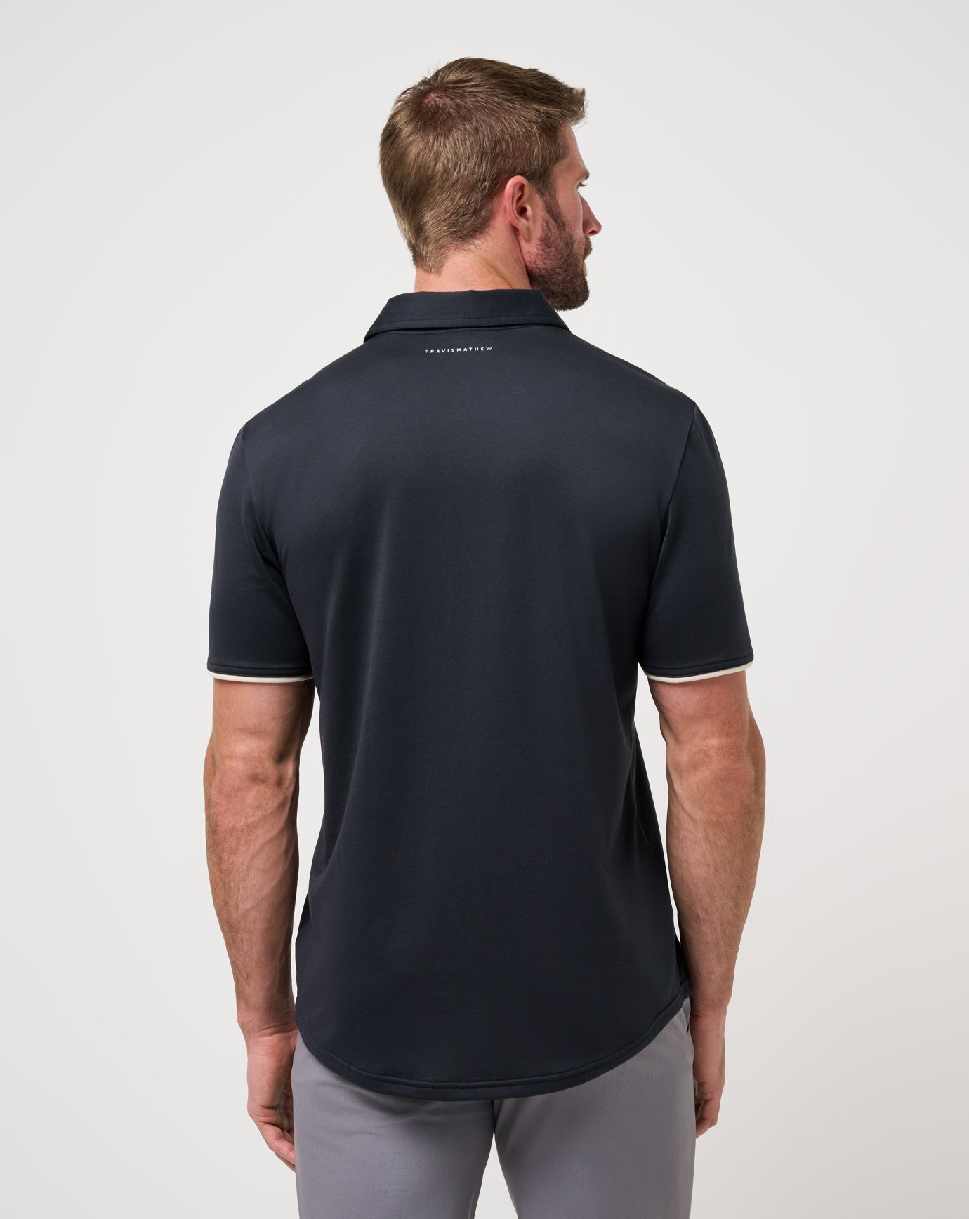 Black Travis Mathew Featherweight On The Grind Polo