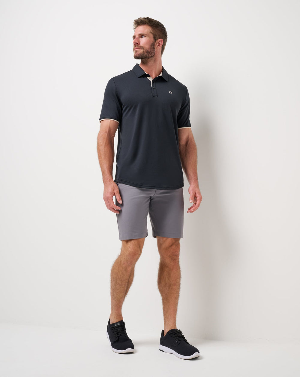 Black Travis Mathew Featherweight On The Grind Polo