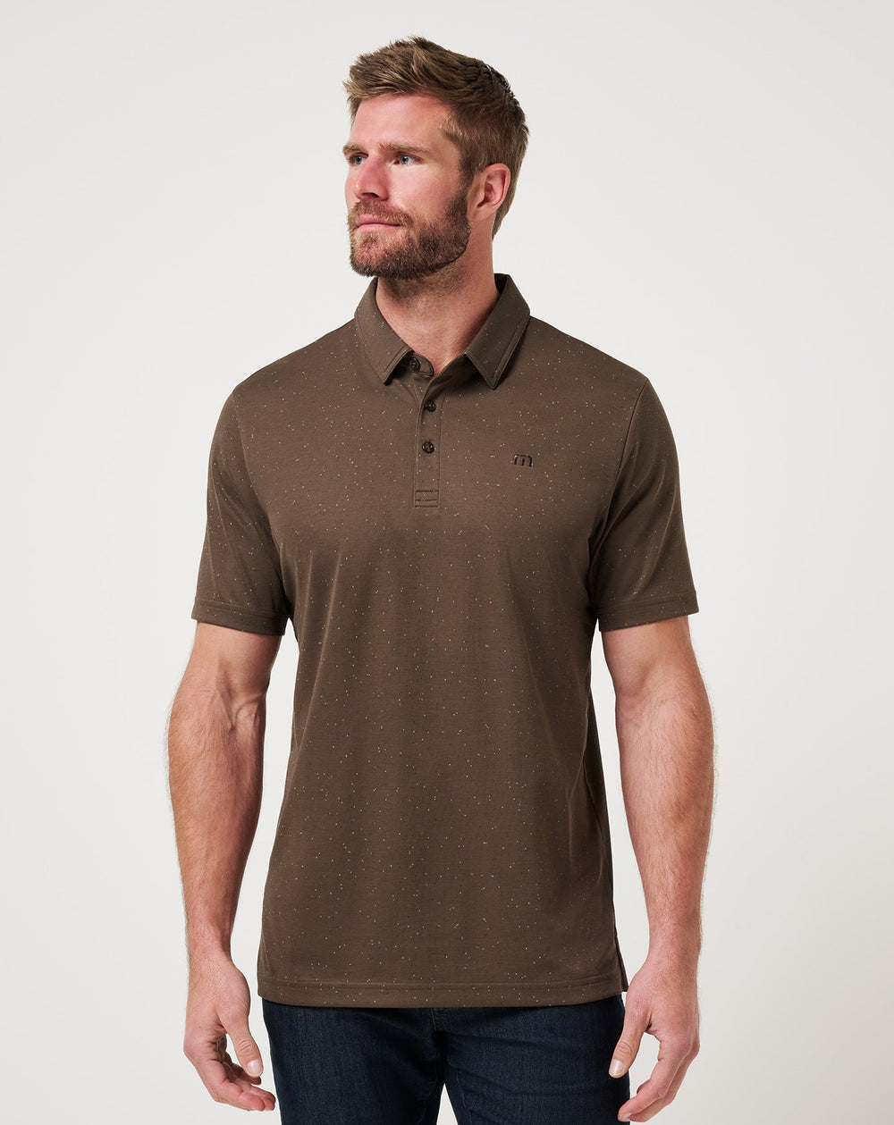 Chocolate Travis Mathew Special Trip Polo