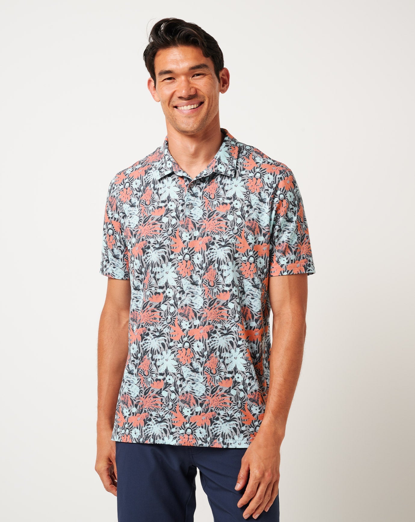Heather Medium Grey Travis Mathew Featherweight Sands Polo