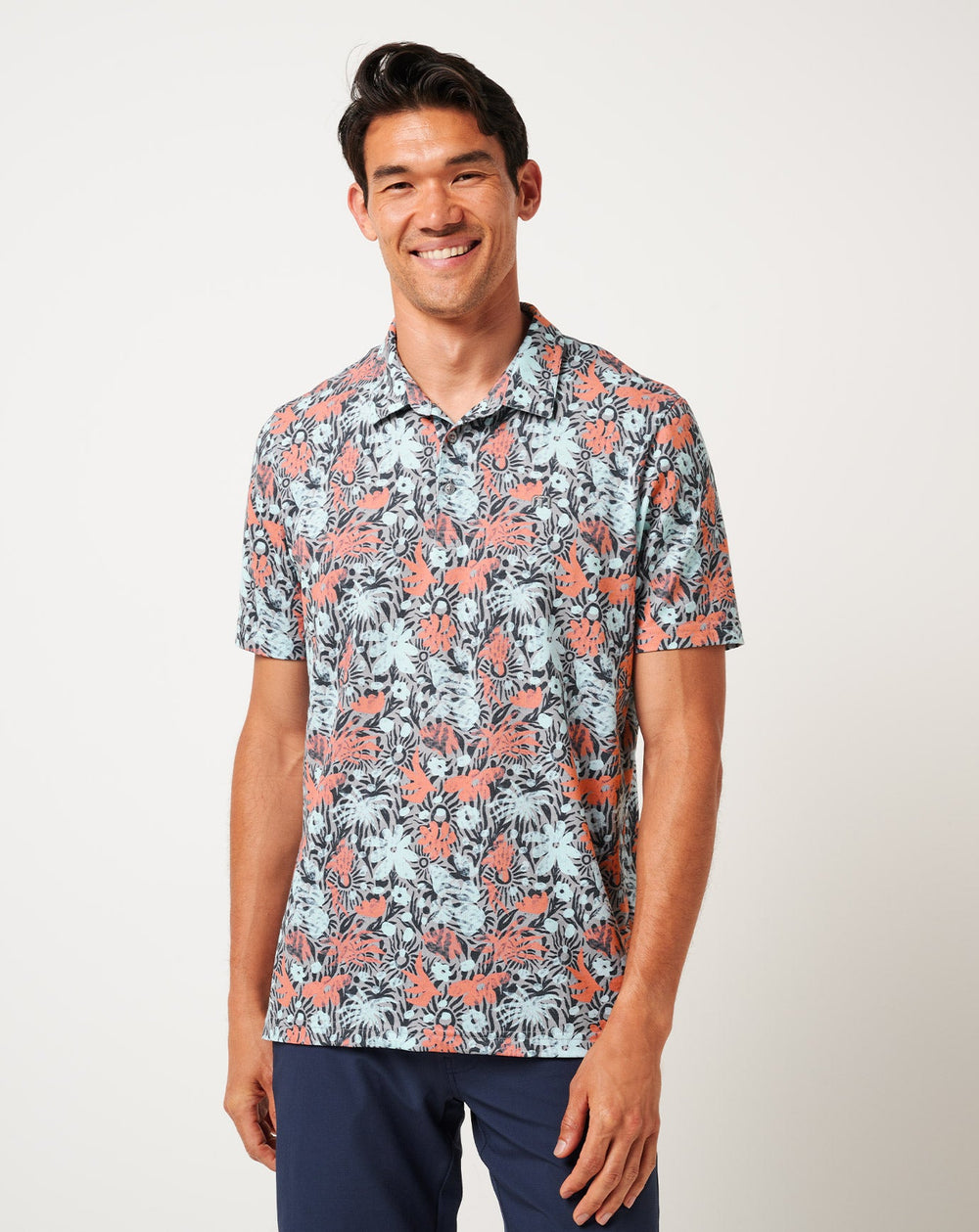 Heather Medium Grey Travis Mathew Featherweight Sands Polo