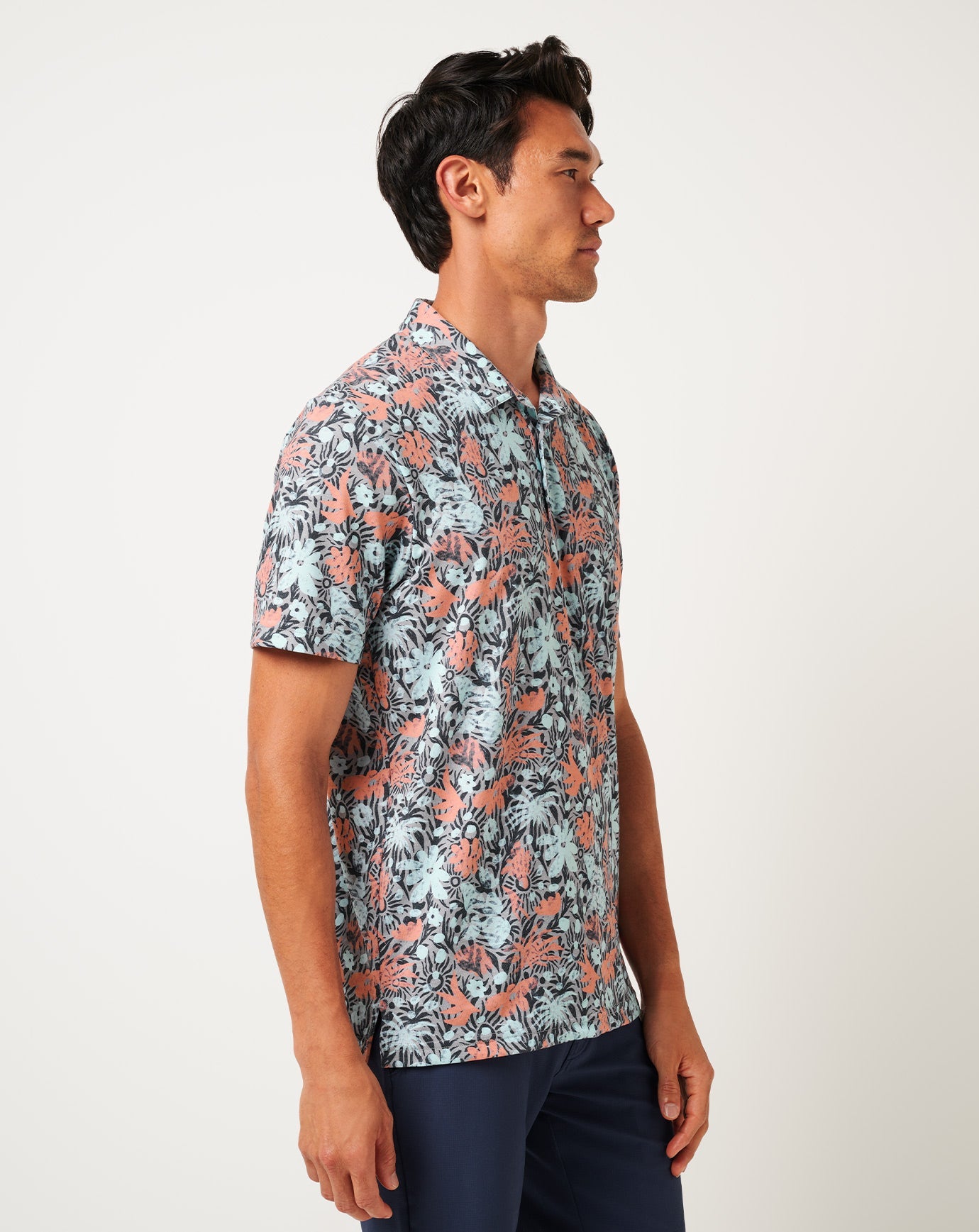 Heather Medium Grey Travis Mathew Featherweight Sands Polo
