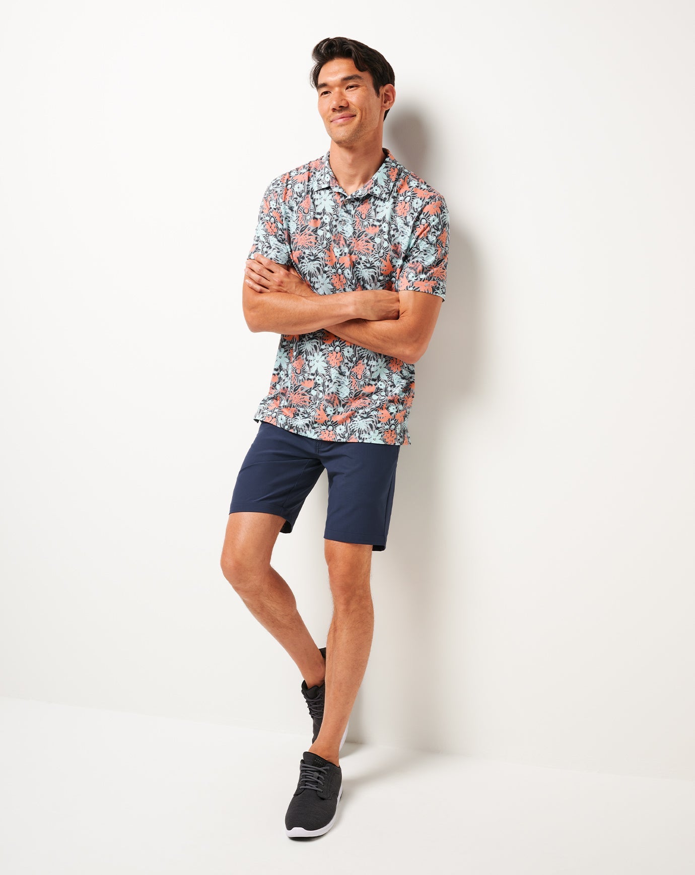 Heather Medium Grey Travis Mathew Featherweight Sands Polo