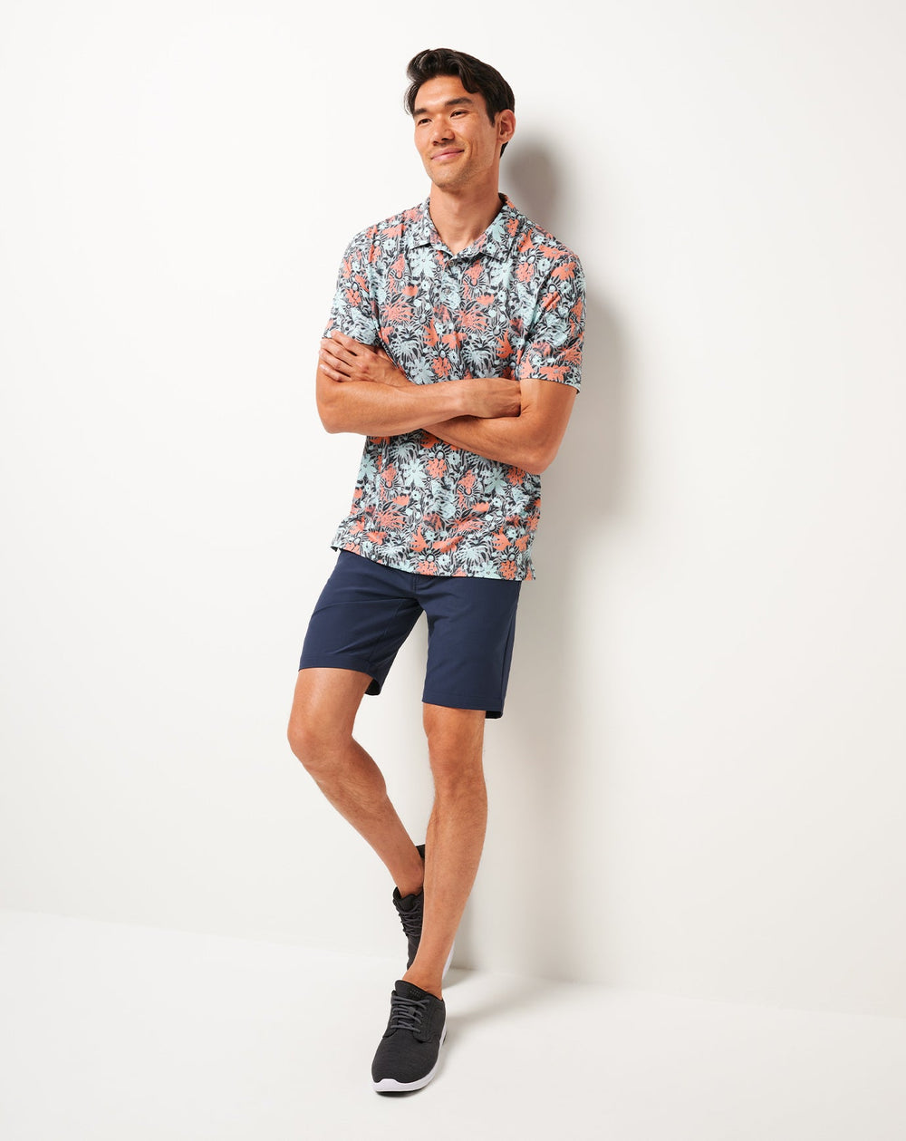 Heather Medium Grey Travis Mathew Featherweight Sands Polo