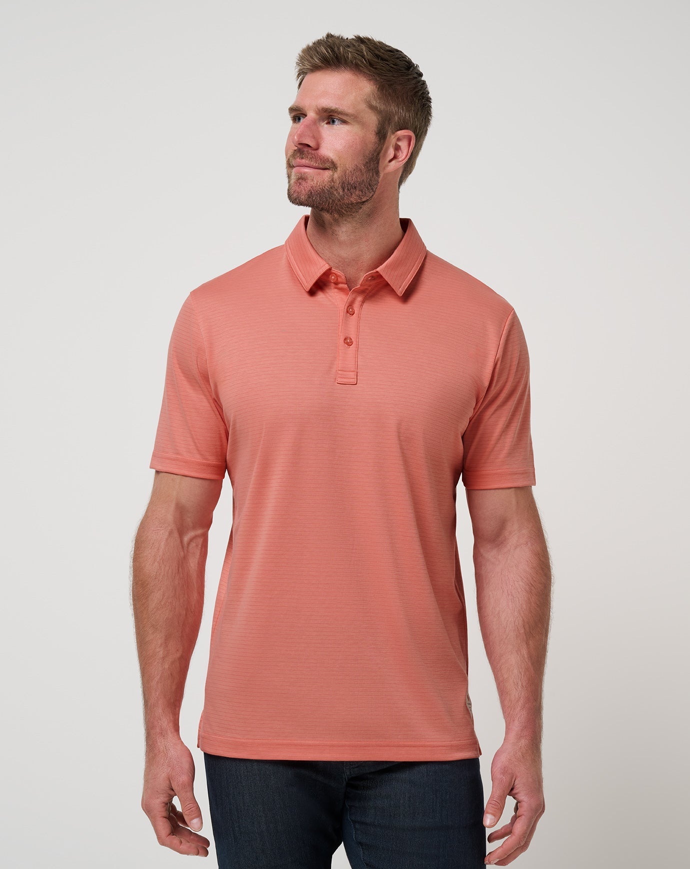 Terra Cotta Travis Mathew On Our Way Polo