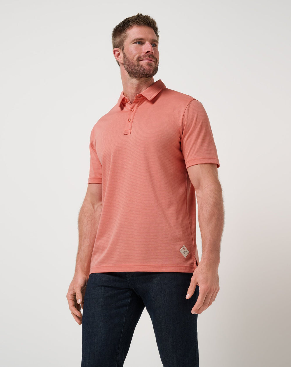 Terra Cotta Travis Mathew On Our Way Polo