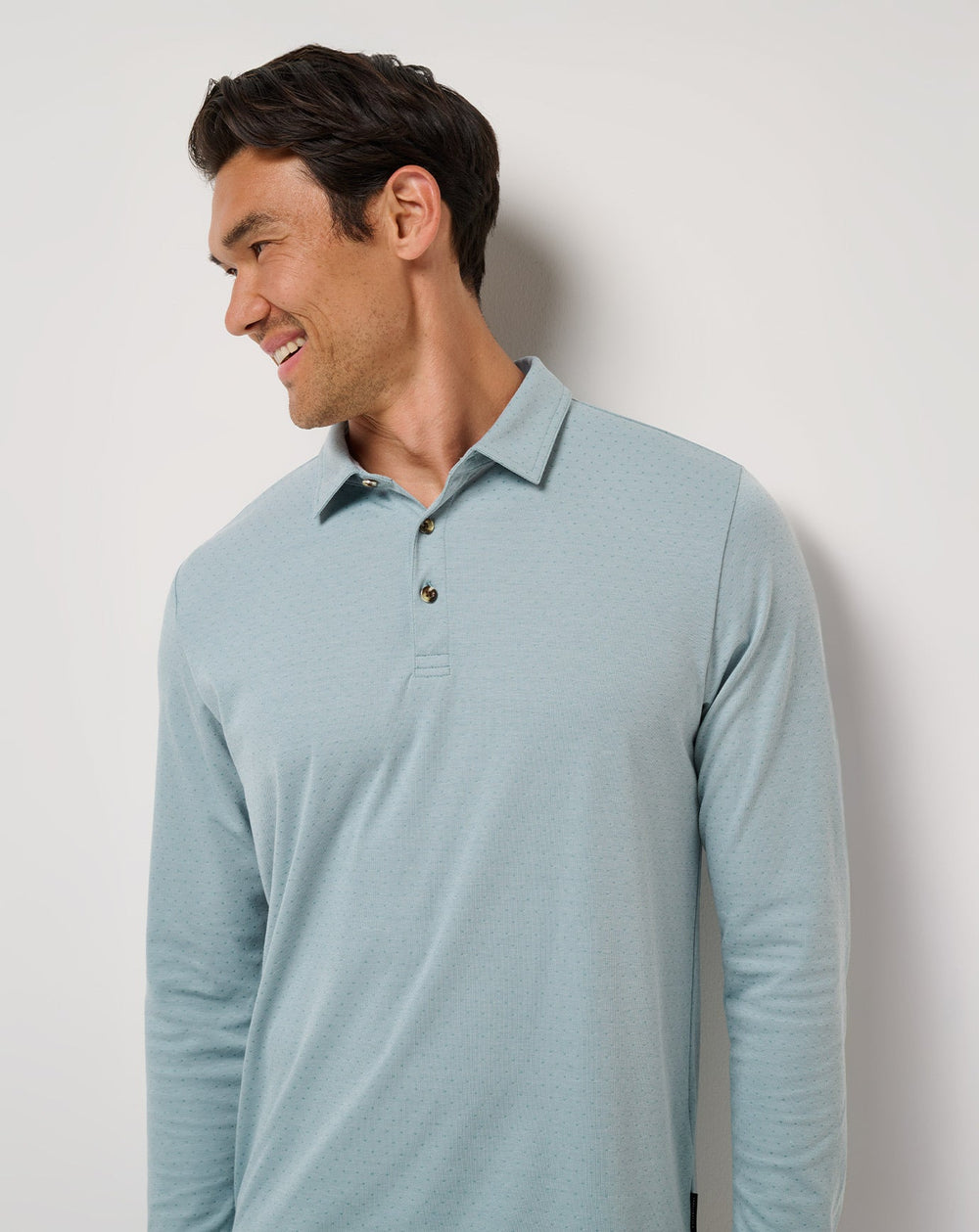Arona Travis Mathew Handsome Town Long Sleeve Polo