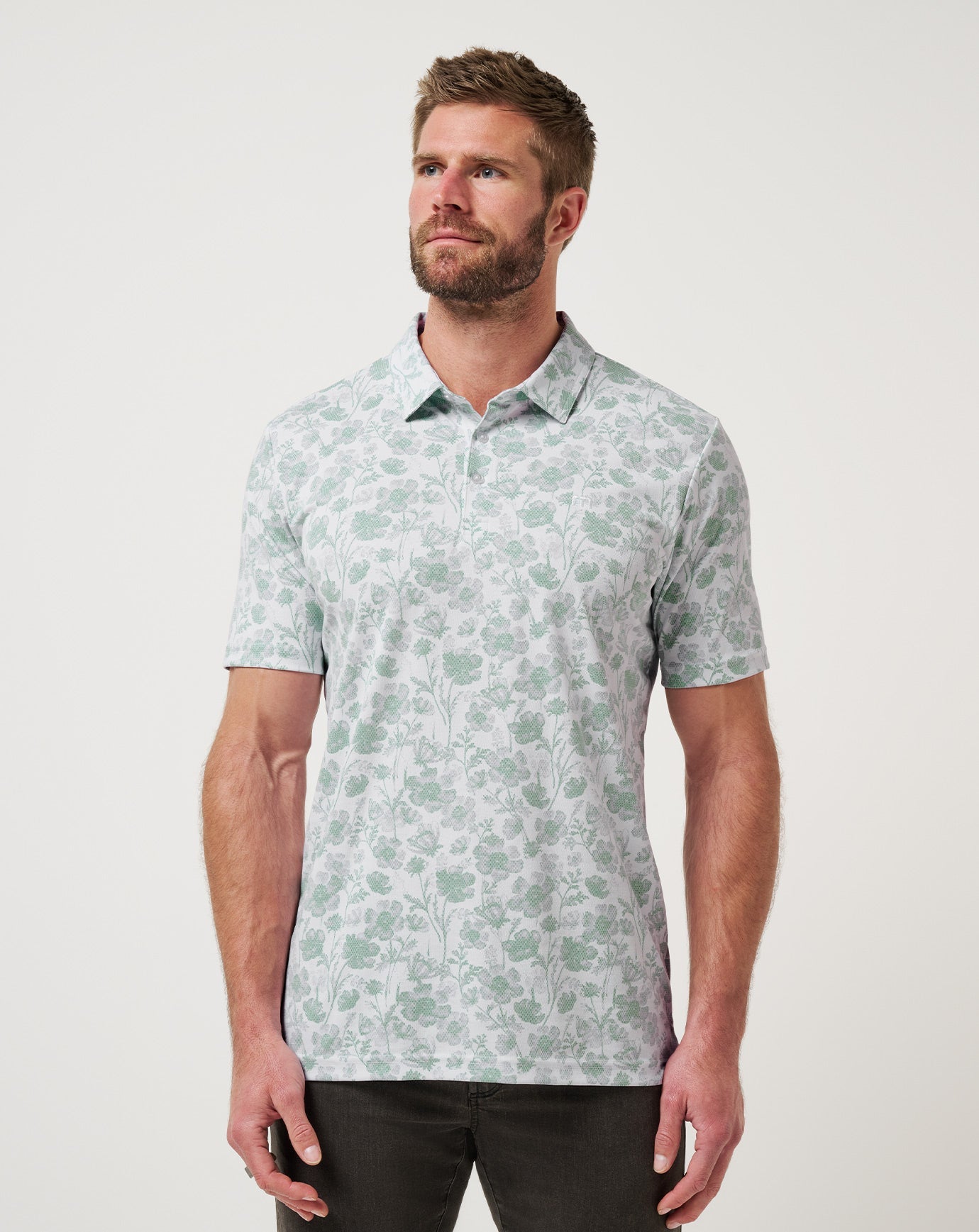 White Travis Mathew Been Abroad Polo