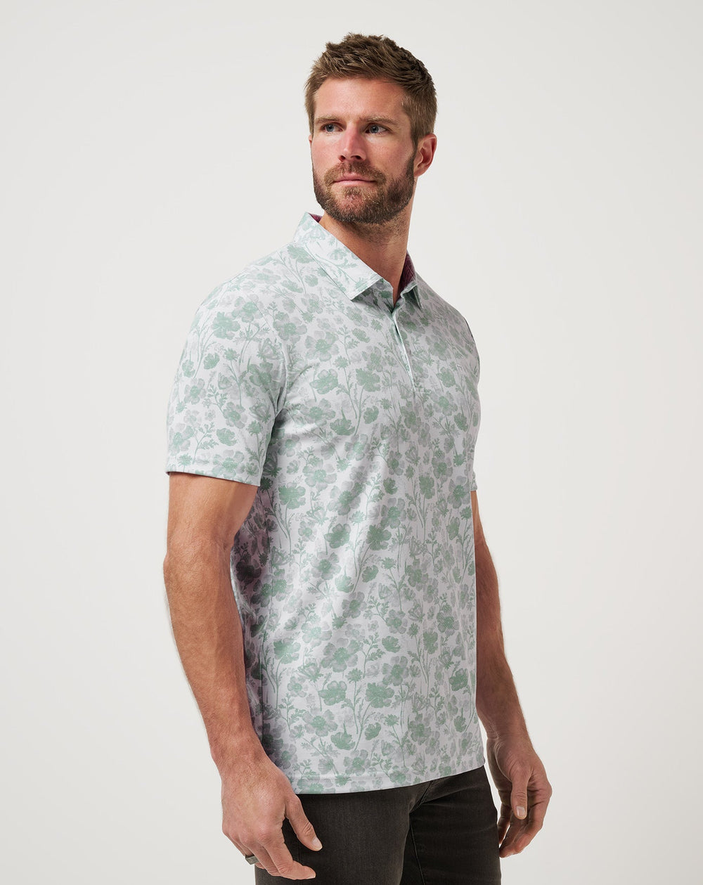 White Travis Mathew Been Abroad Polo