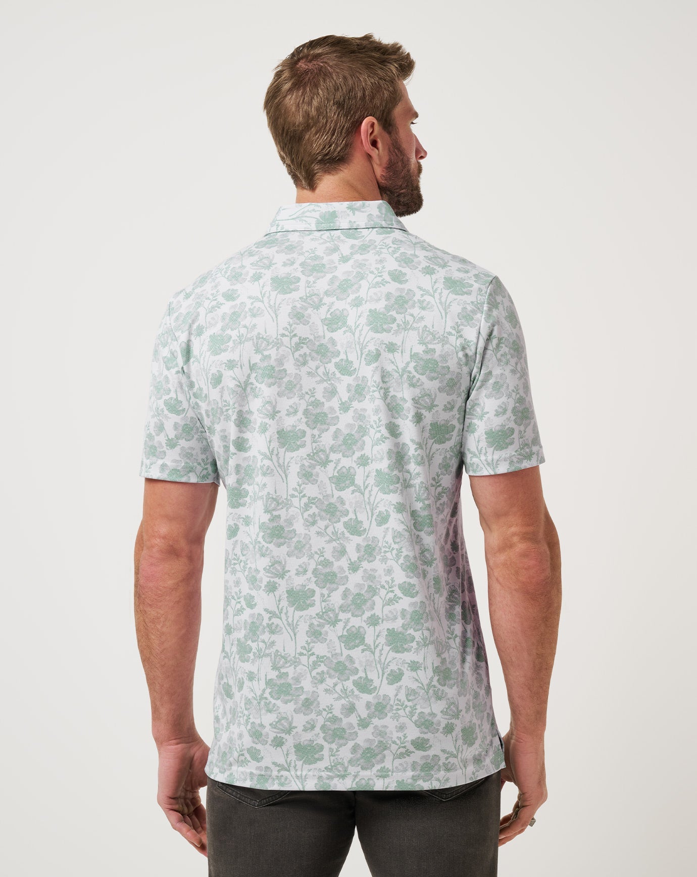 White Travis Mathew Been Abroad Polo