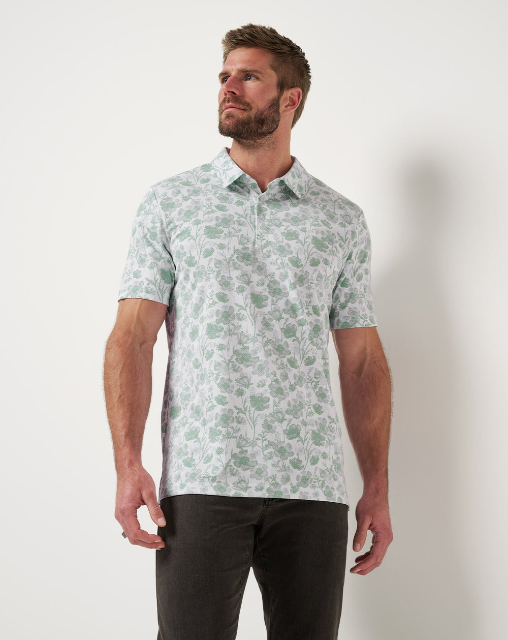 White Travis Mathew Been Abroad Polo