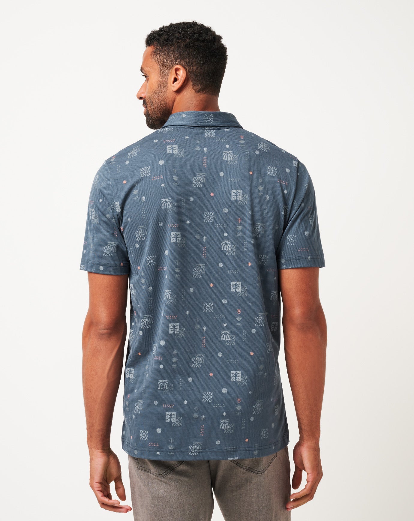 Mood Indigo/Vintage Indigo Travis Mathew Quick Trip Polo
