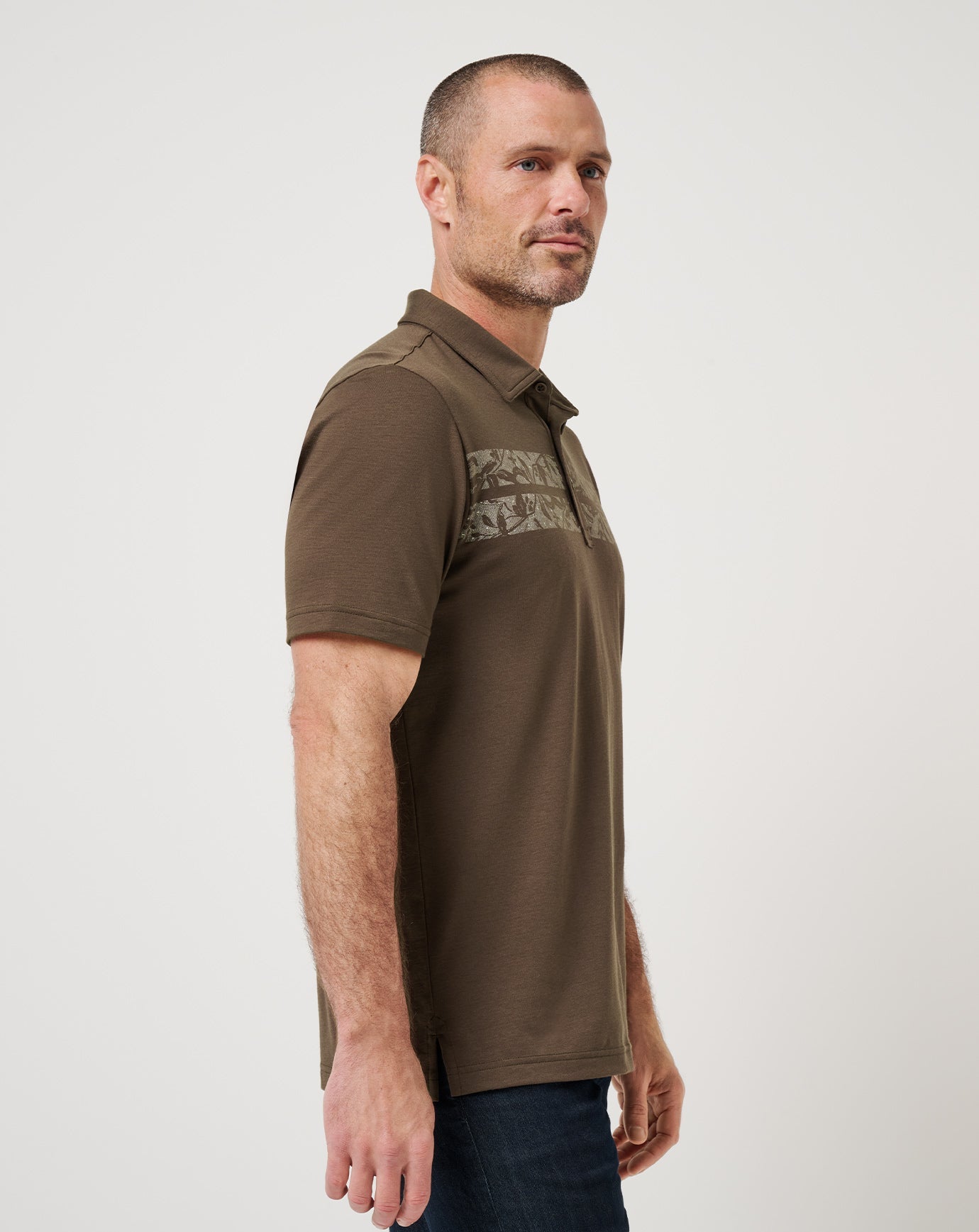 Chocolate Travis Mathew Orchard Walk Polo
