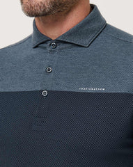 Heather Total Eclipse Travis Mathew Rudder Runner Polo