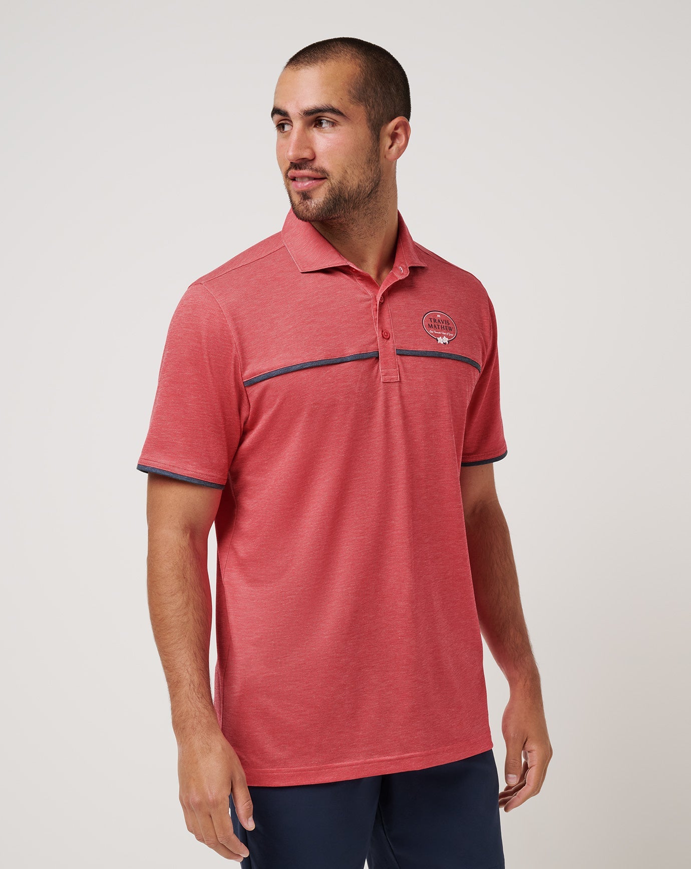 Heather Azalea Travis Mathew Featherweight Our Favorite Time Of Year Polo