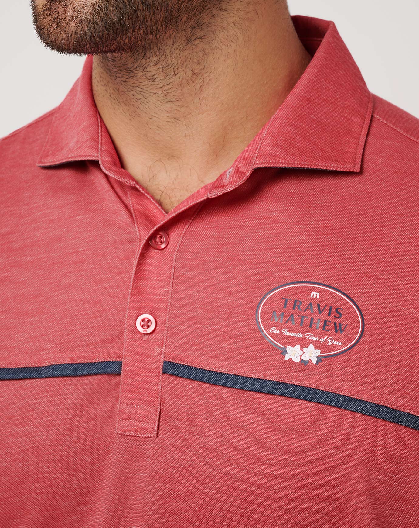 Heather Azalea Travis Mathew Featherweight Our Favorite Time Of Year Polo