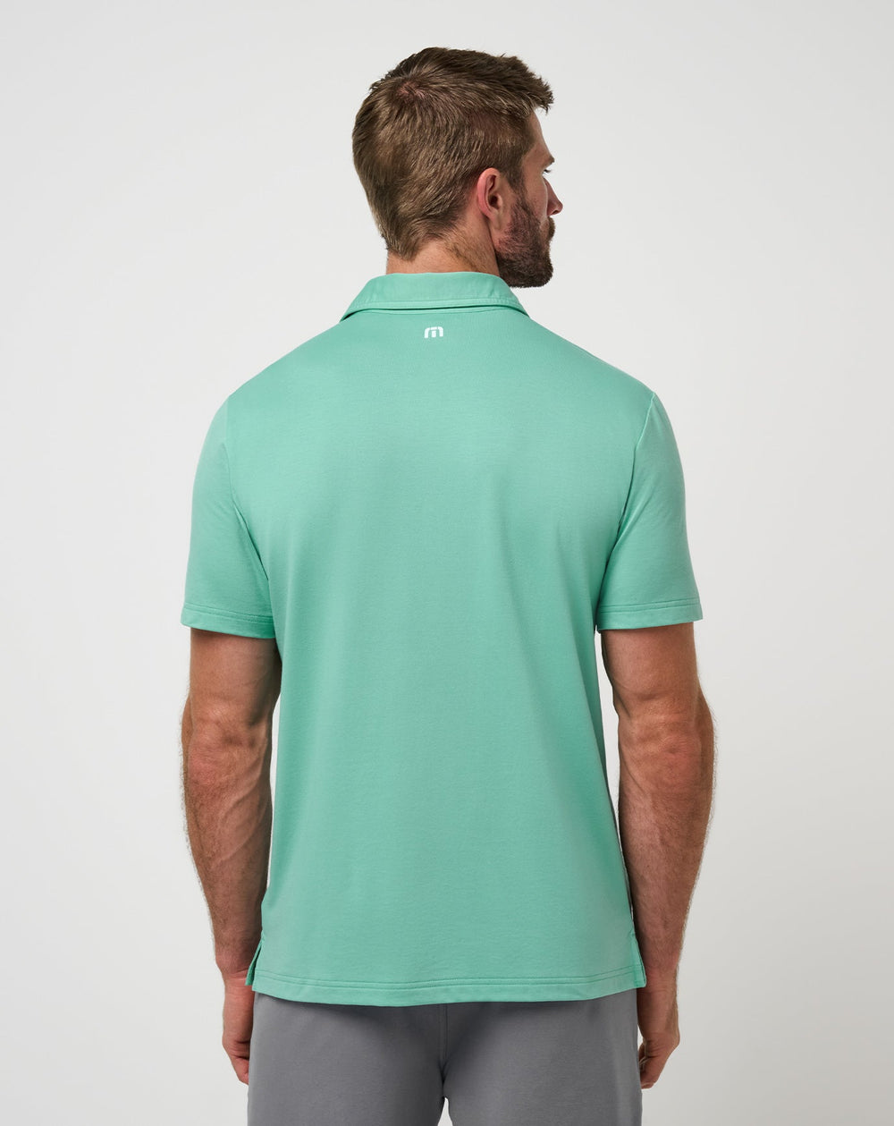 Wasabi Travis Mathew Featherweight Chest Stripe Polo