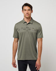 Dark Olive Travis Mathew Overnight Stay Polo