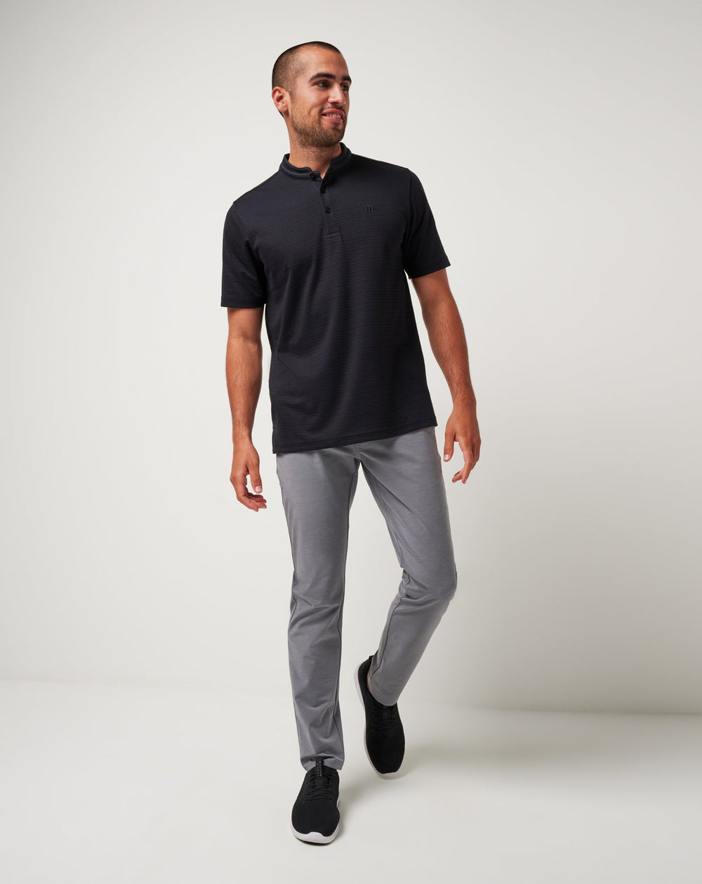 Black Travis Mathew Sunny Days Ahead Polo