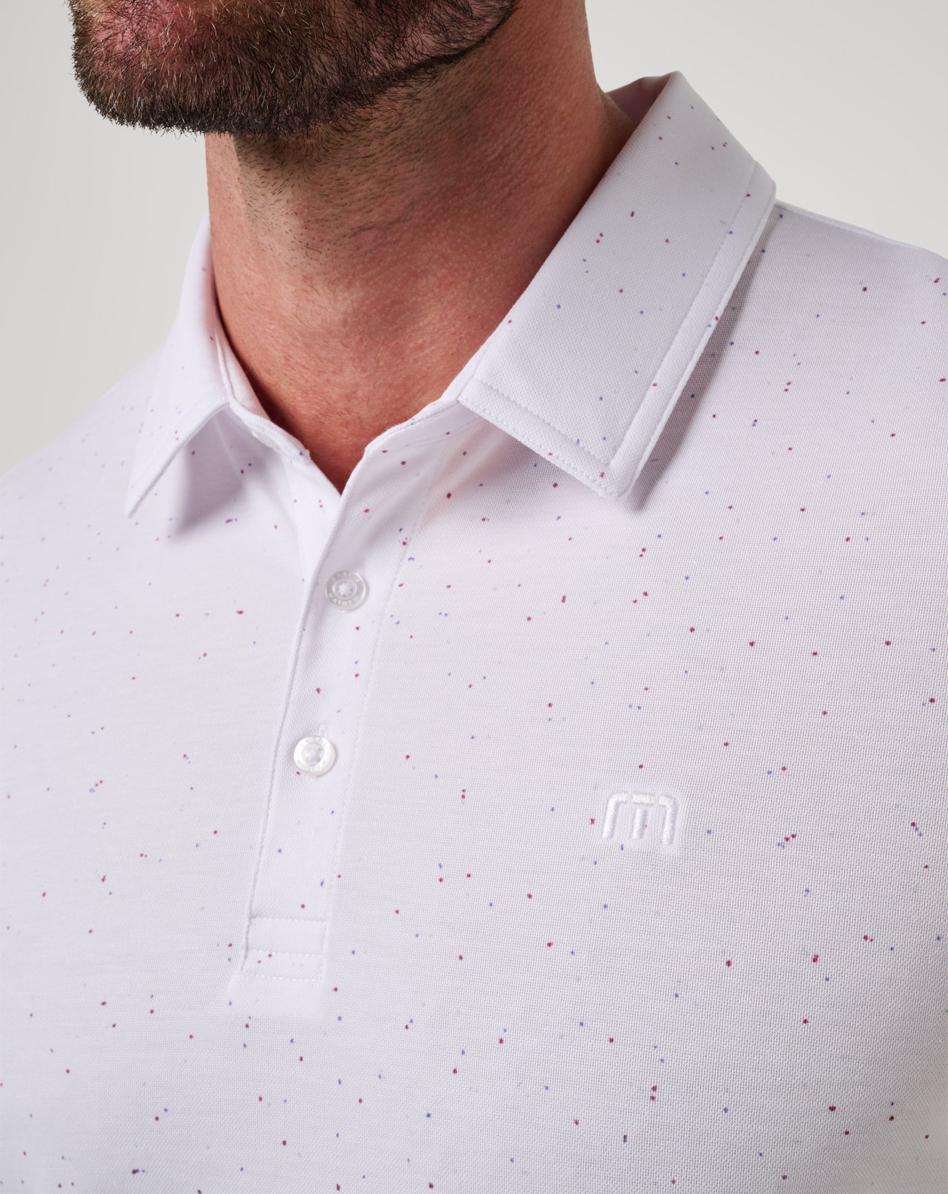 White Travis Mathew Special Trip Polo