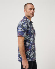 Black Travis Mathew Featherweight Open Bay Polo