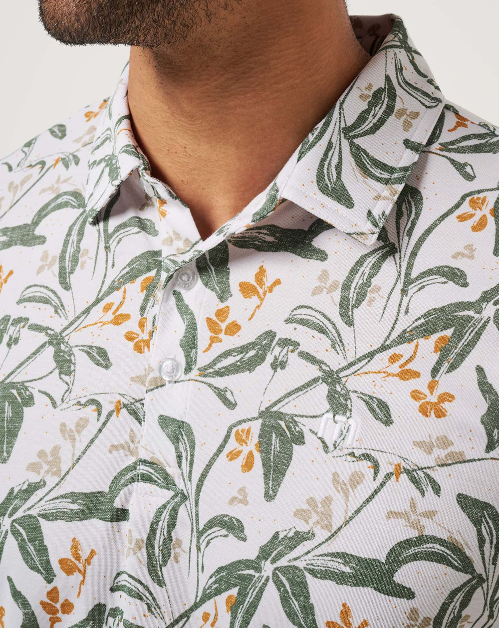 White Travis Mathew Relationship Status Polo