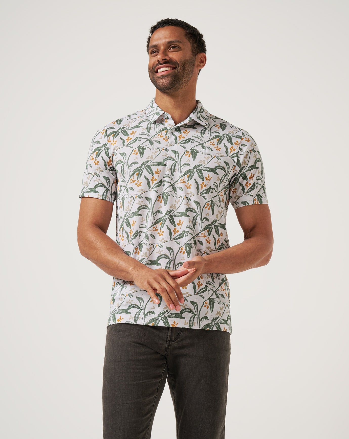 White Travis Mathew Relationship Status Polo