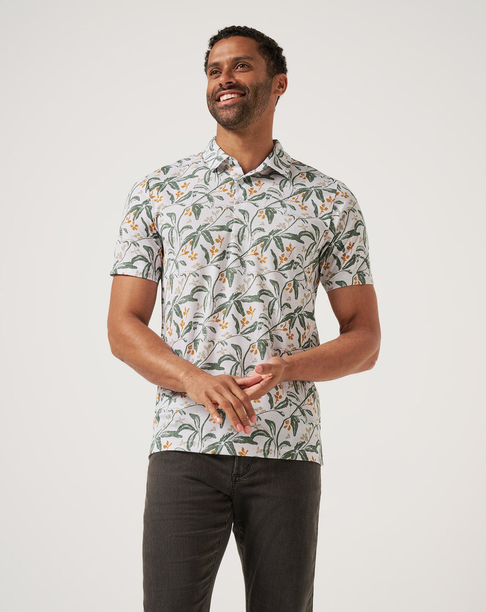 White Travis Mathew Relationship Status Polo