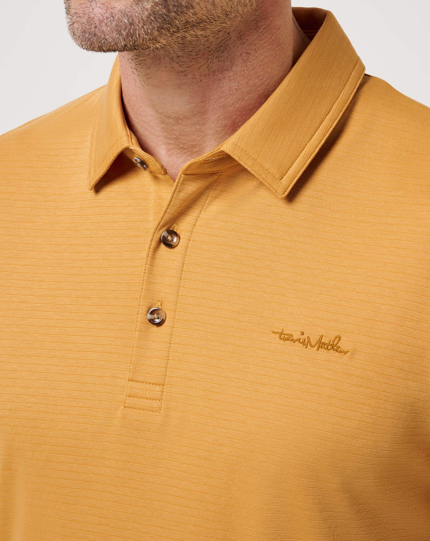 Spruce Yellow Travis Mathew The Zinna 2.0 Polo