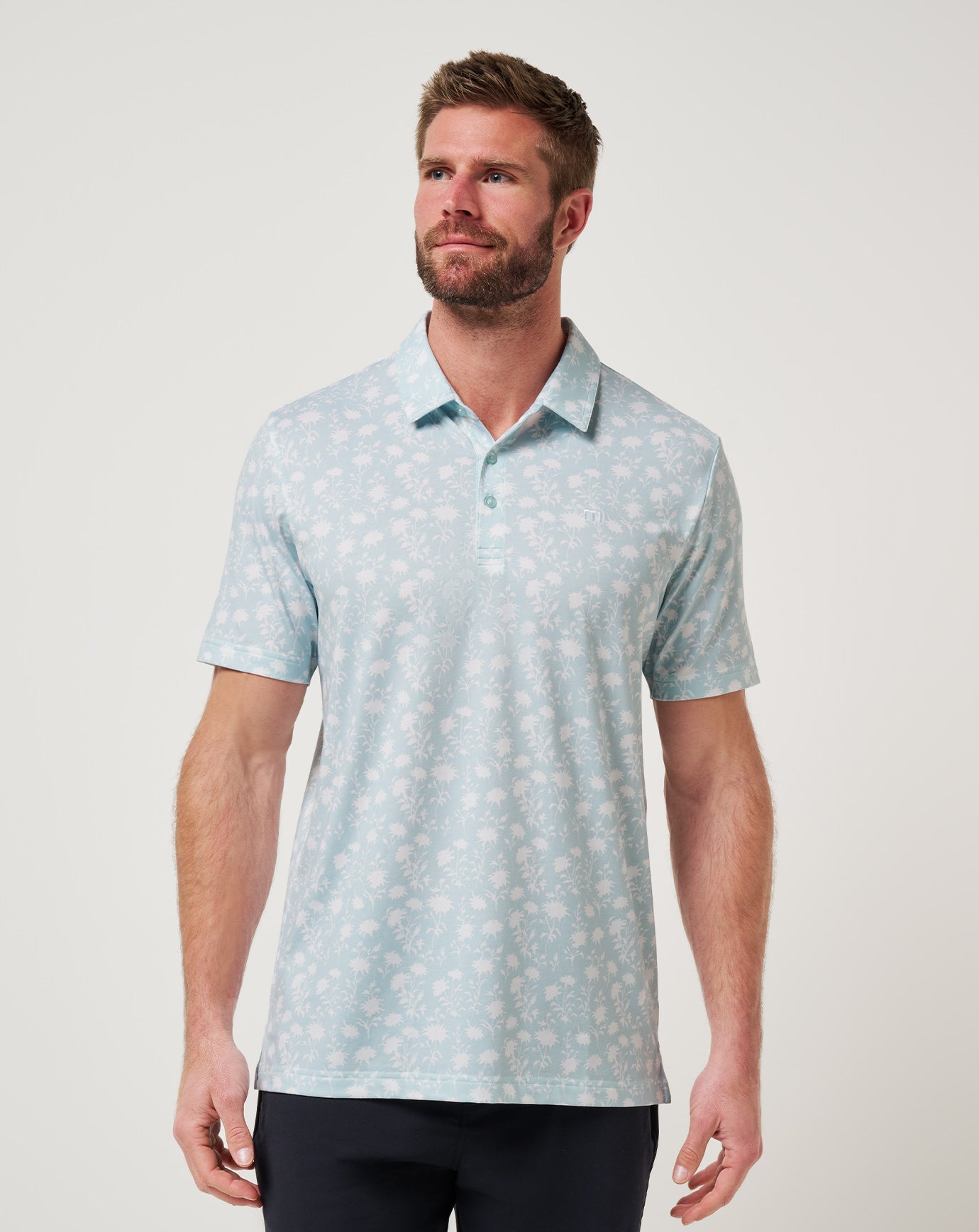 Azzurro Travis Mathew Featherweight Cove Polo