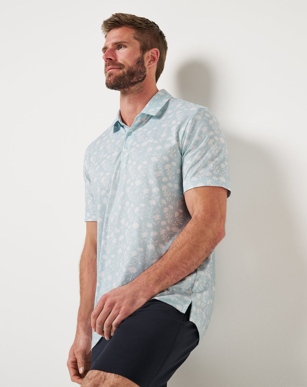Azzurro Travis Mathew Featherweight Cove Polo